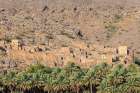 Middle East-Arabian Peninsula-Oman-Ad Dakhiliyah-Al Hamra-The ruins of an ancient village in Oman Art Print